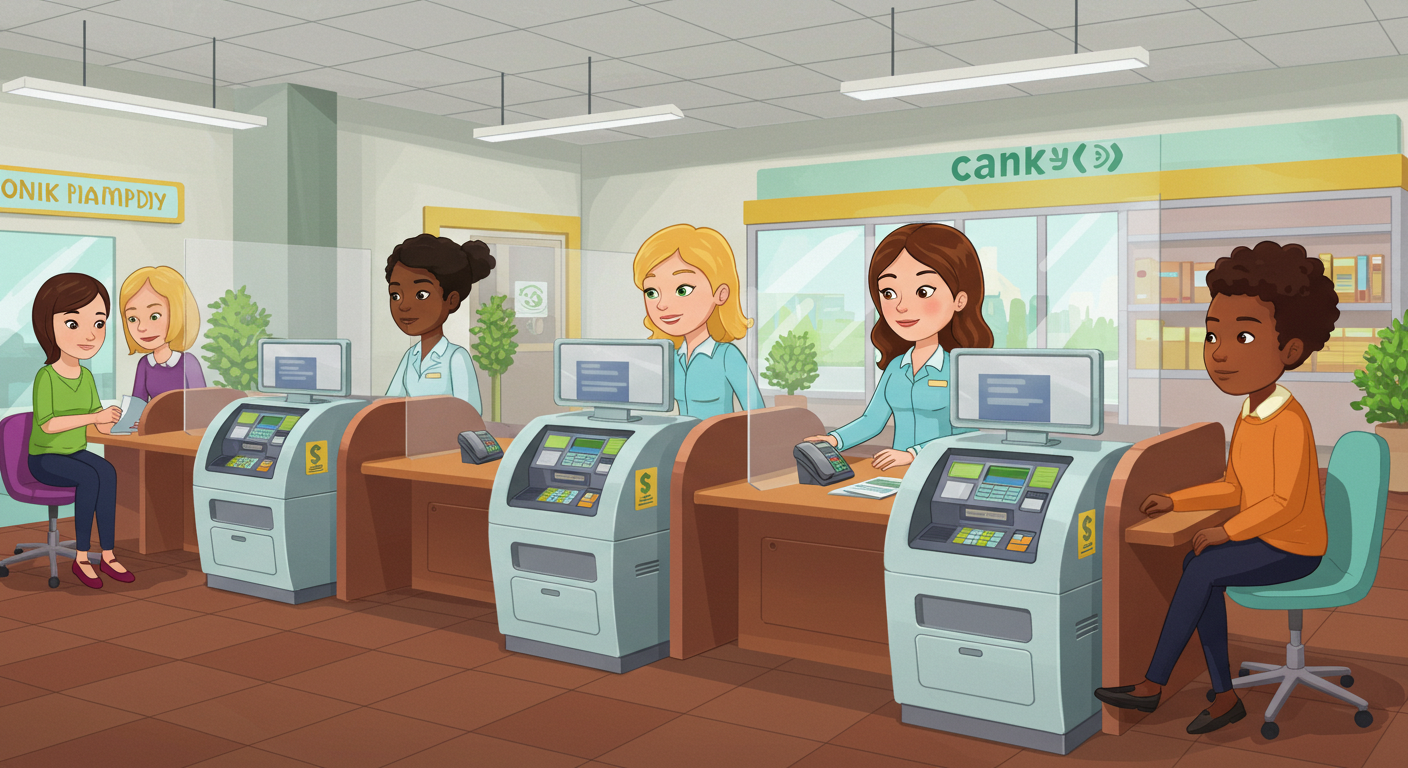 Gişeler için TCR, Teller Cash Recycler - Para Makinası
