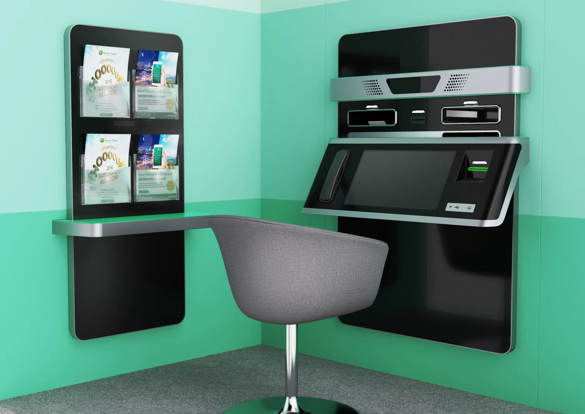 Self-Servis Başvuru Kiosk
