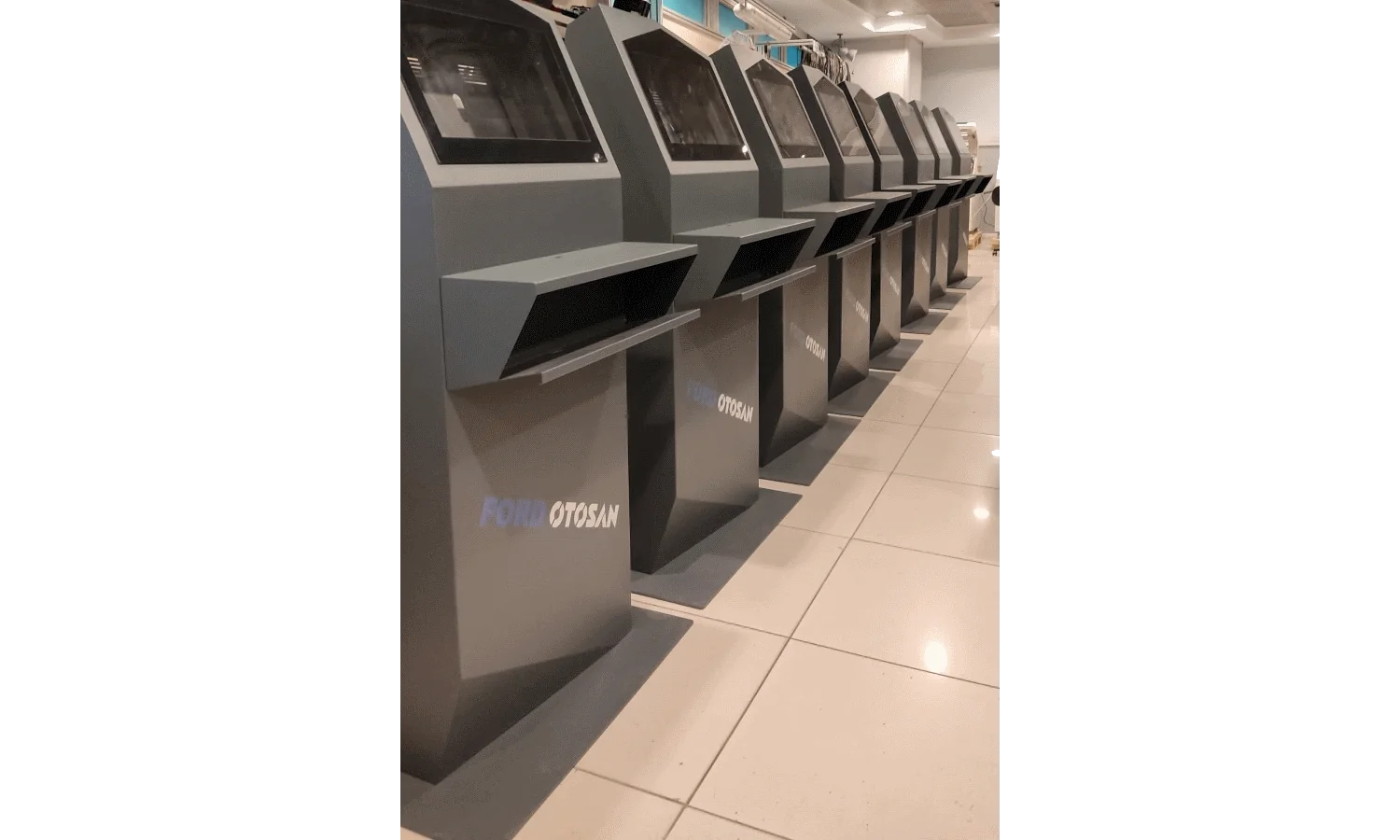 Fabrika kiosku ile fire, duruş, kalite ve bakım bildirimi