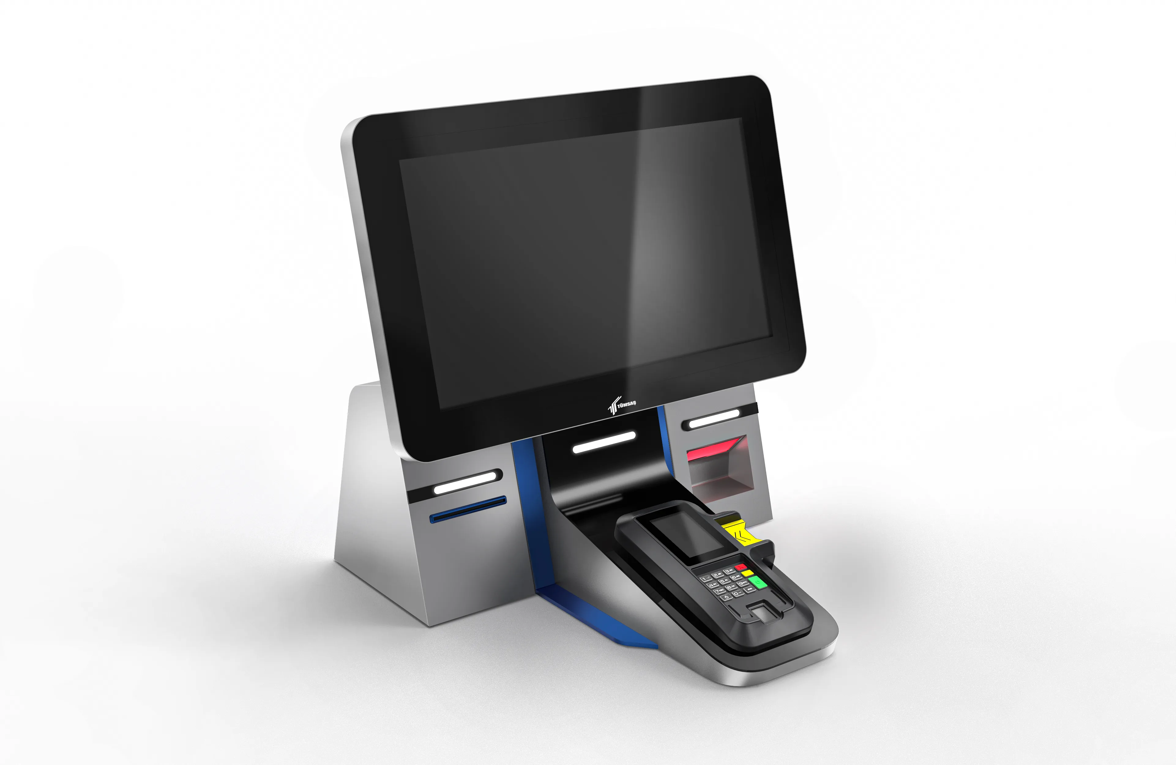Ziyaretçi kayıt kiosku, çipli kimlik okuma